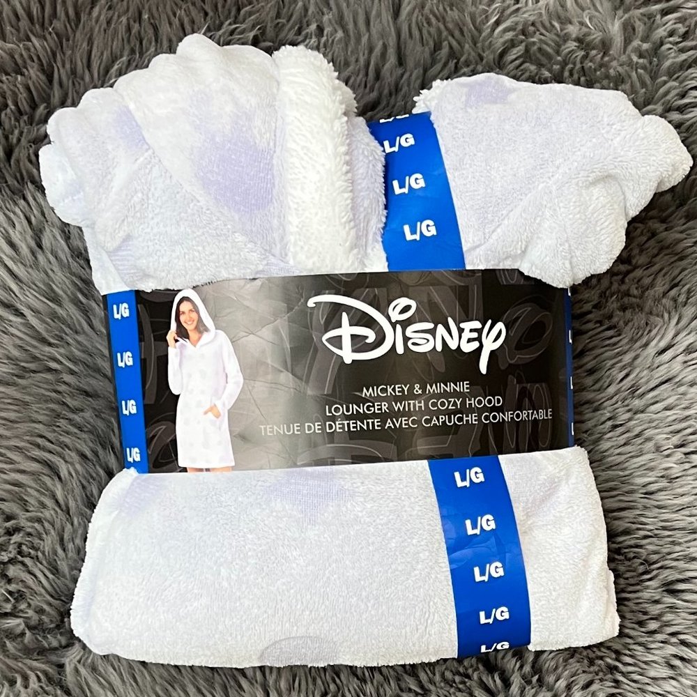 Disney Women's Light Purple Lounger with Hood / Various Sizes